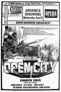 Manila, Open City